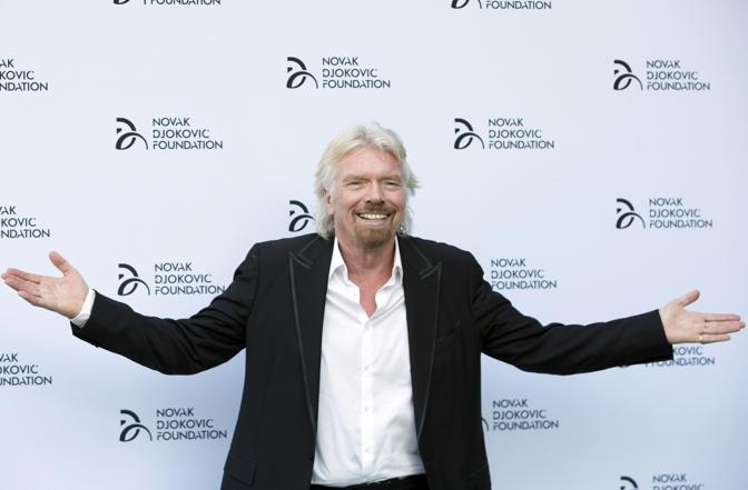 L'uomo di affari Richard Branson, il re della Virgin. Reuters
